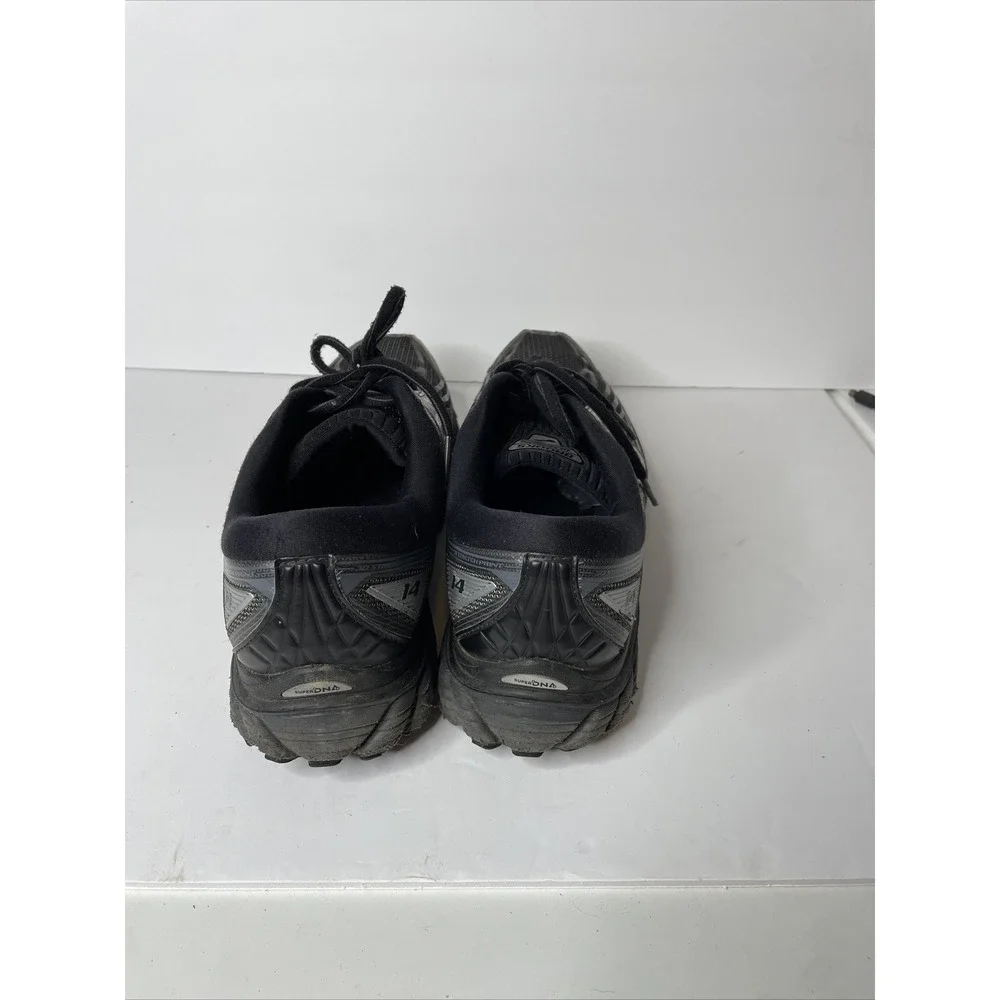 Brooks Glycerin 14 Running Shoes Men's Size 12 M Black‎ Silver. 1002361